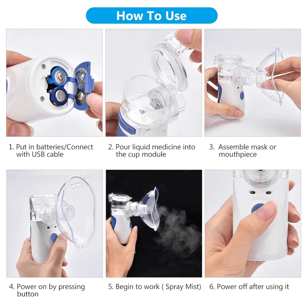 AidPure Portable Nebulizer